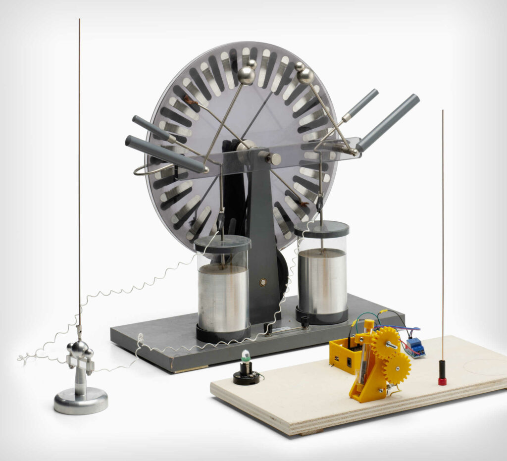 Nachbau einer Marconi-Station